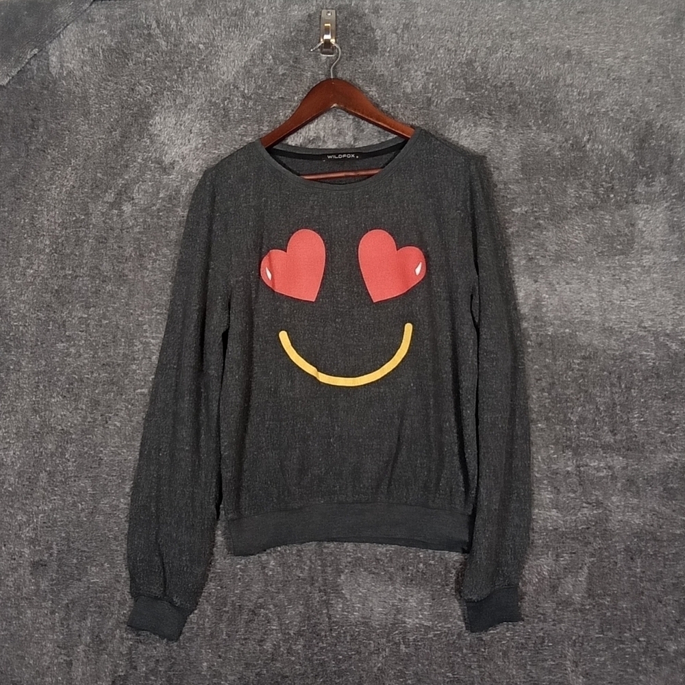 Wildfox crewneck long sleeve women's sweatshirt size small